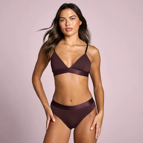 MP Dames V-hals Bralette Fudge XS