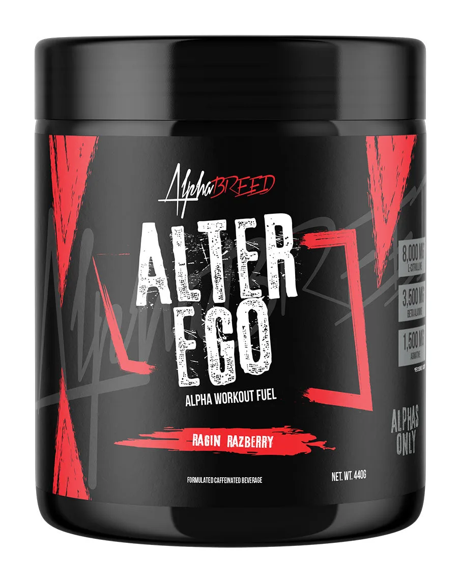 Alter Ego Pre-Workout 40 Serves Ragin Razberry