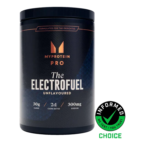 THE Electrofuel Carbohydrate & Electrolyte Powder – Unflavoured
