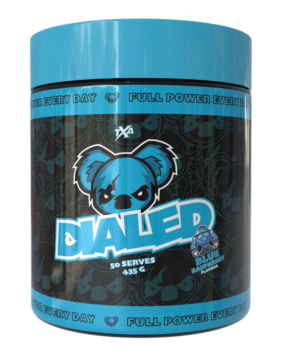 Dialed Pre Workout – Blue