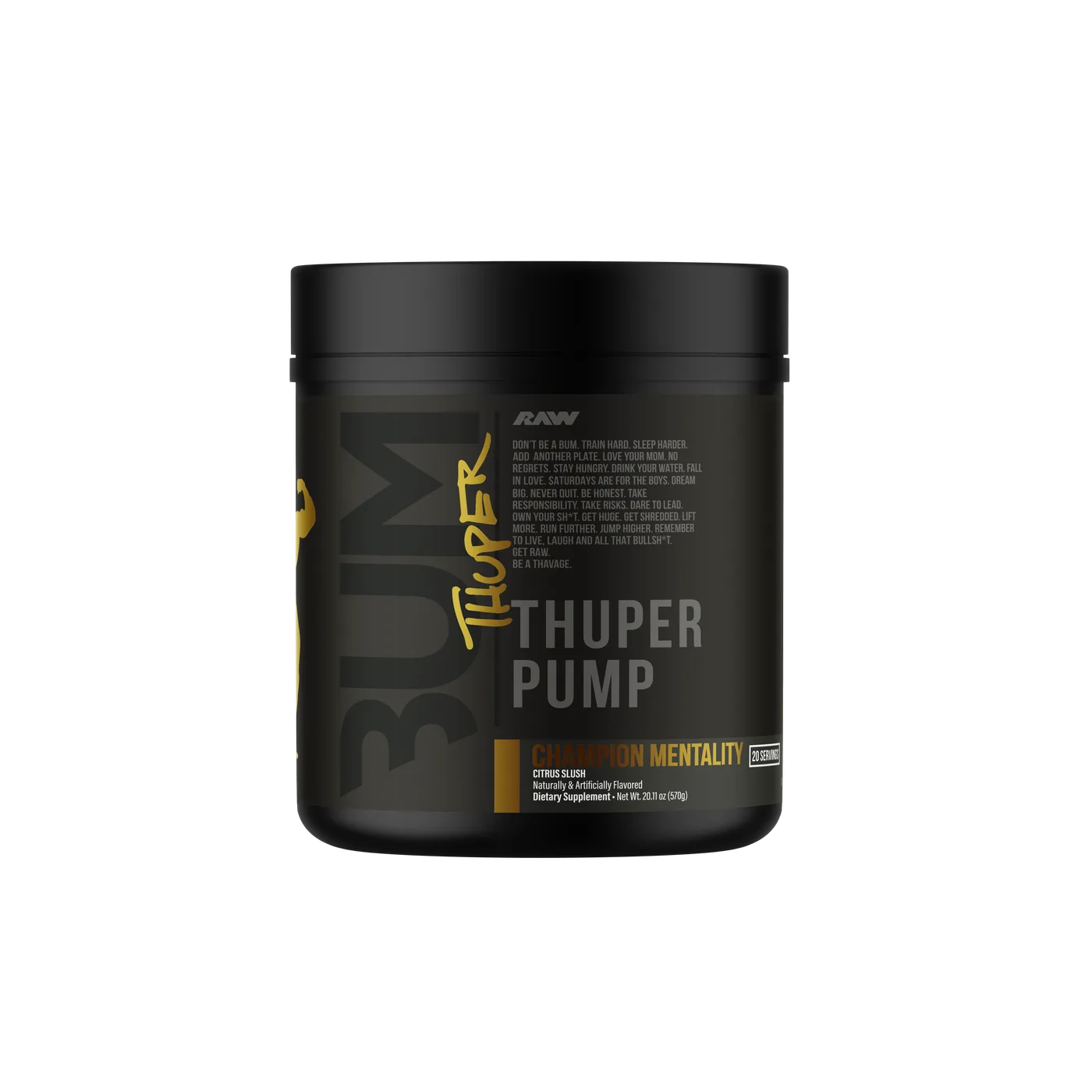 Thuper Pump Champion Mentality