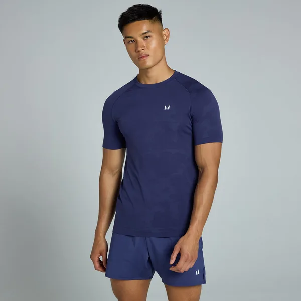 MP Tempo naadloos T-shirt voor heren Schemerzwart L