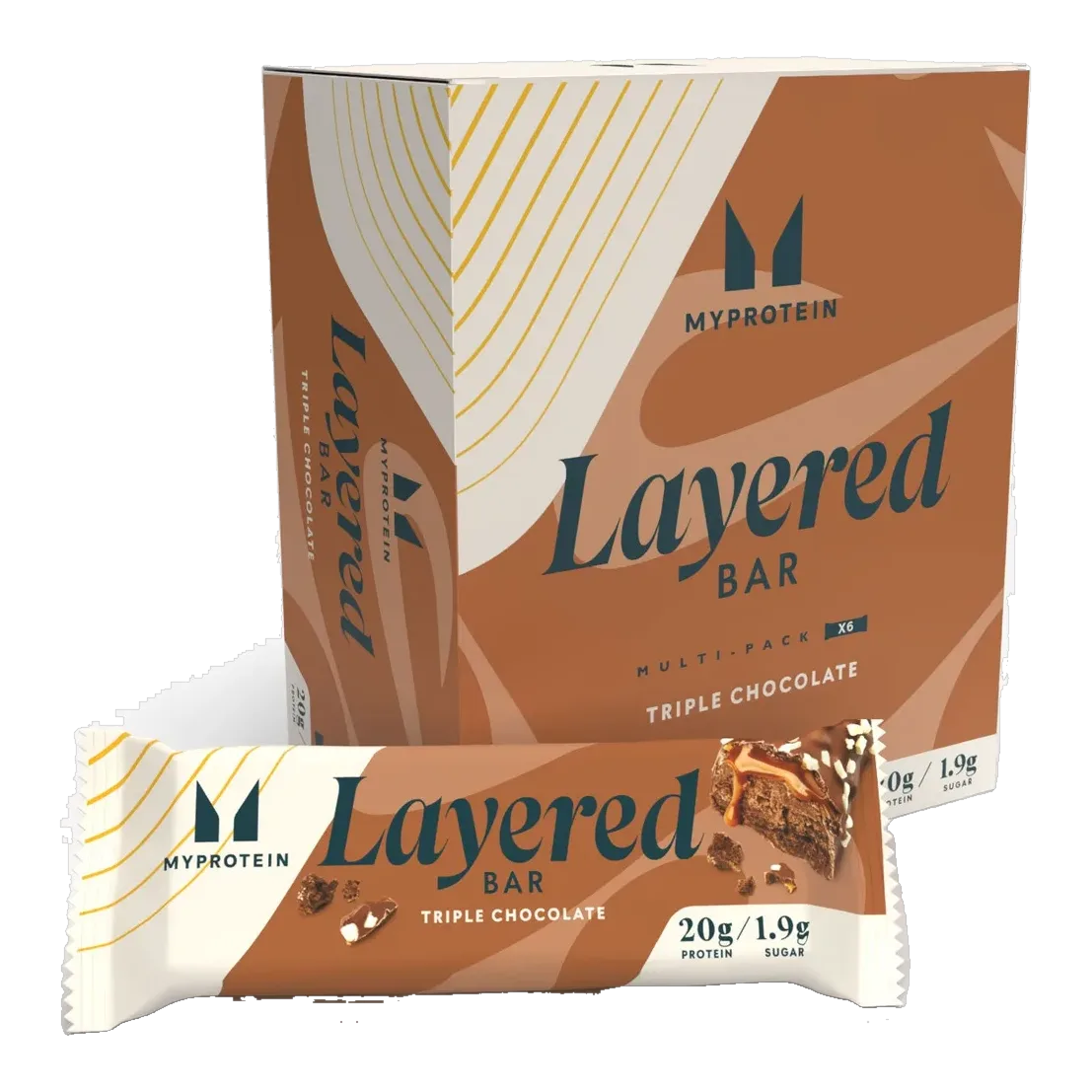 Layered Protein Bar Triple