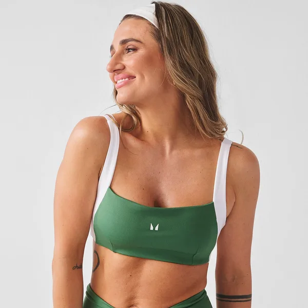 MP Dames X Tatiana Contrast Twist Back Sport-BH Palm L