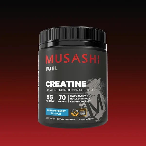 Creatine Monohydrate Powder Blue