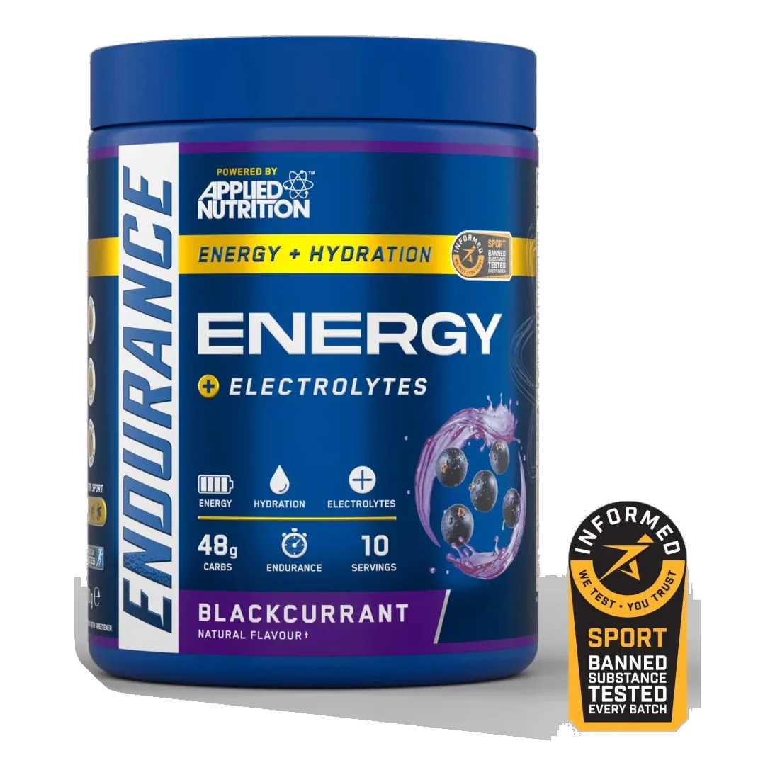 Velocity Fuel Energy Carb Electrolyte Powder Blackcurrant
