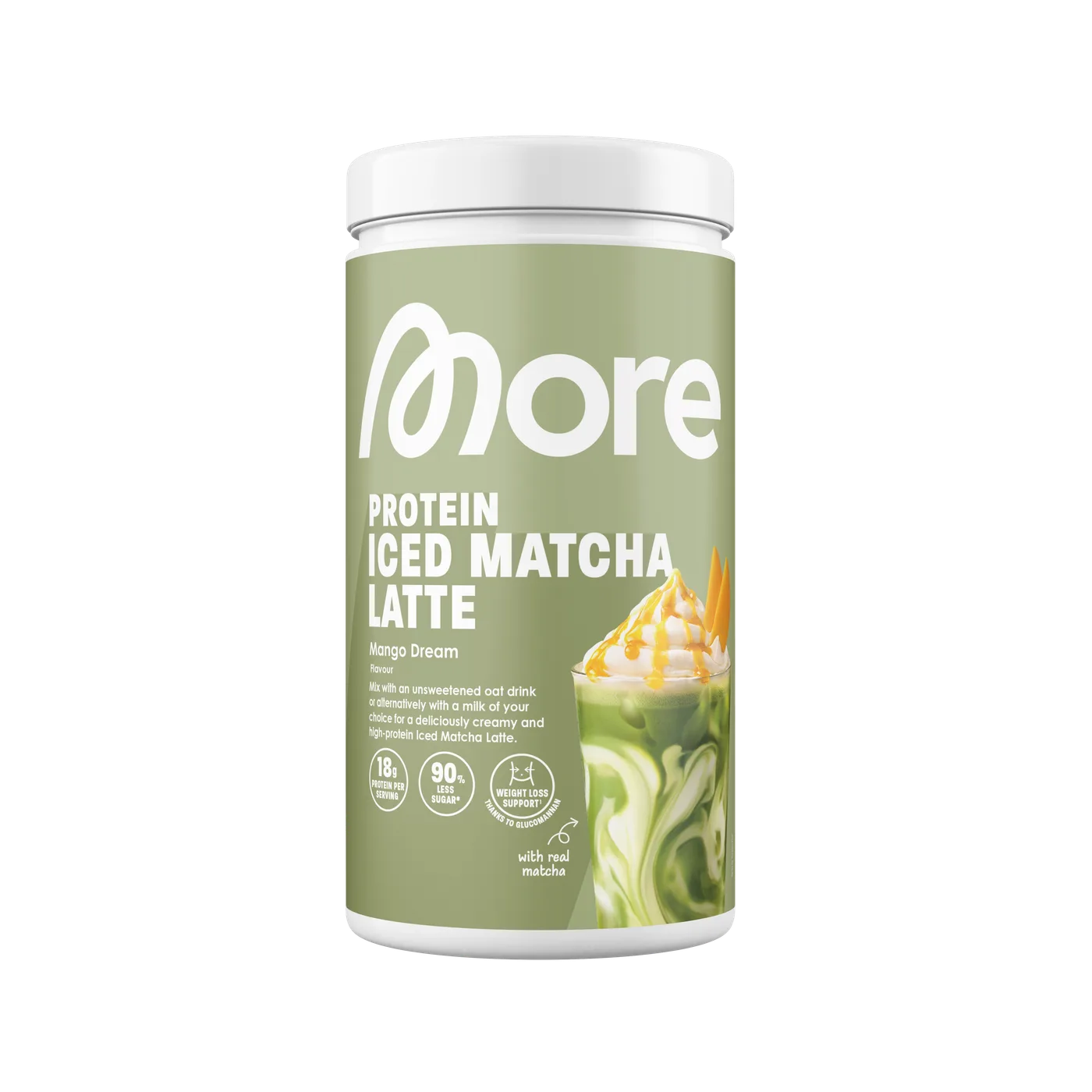 More Protein Iced Matcha