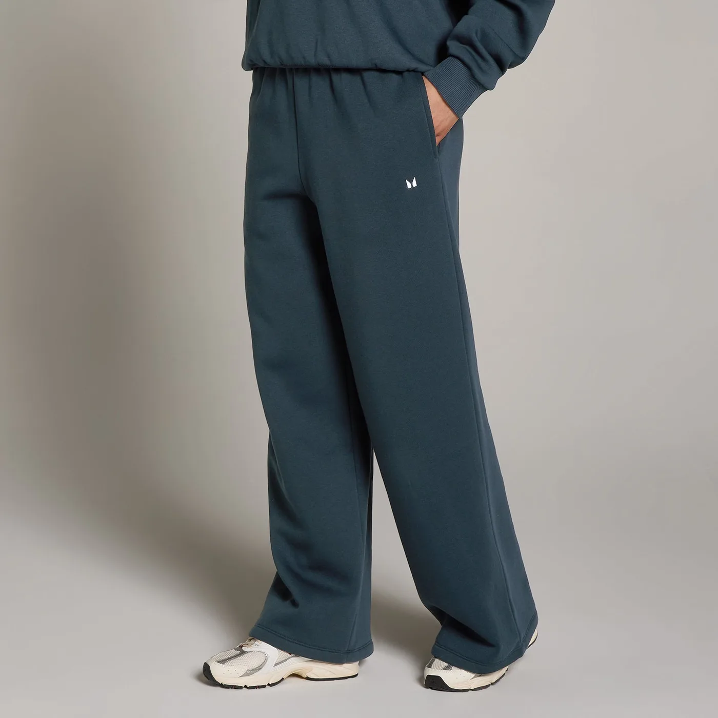 MP Damen Basics Jogginghose mit geradem Bein – Faded Blue