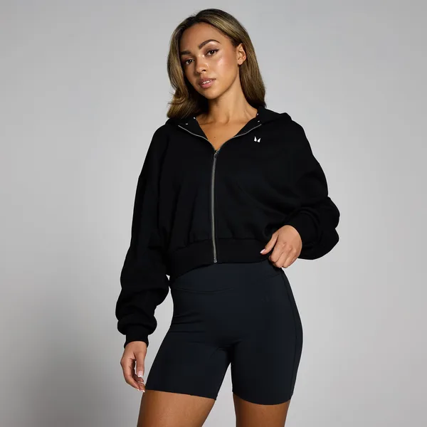 MP Basics gecropte hoodie met rits voor dames L