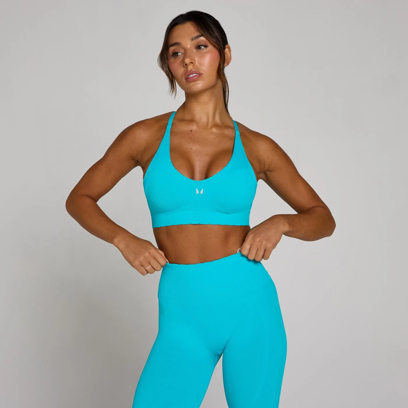 Damen Tempo Ultra Seamless Sport-BH Electric Blue L