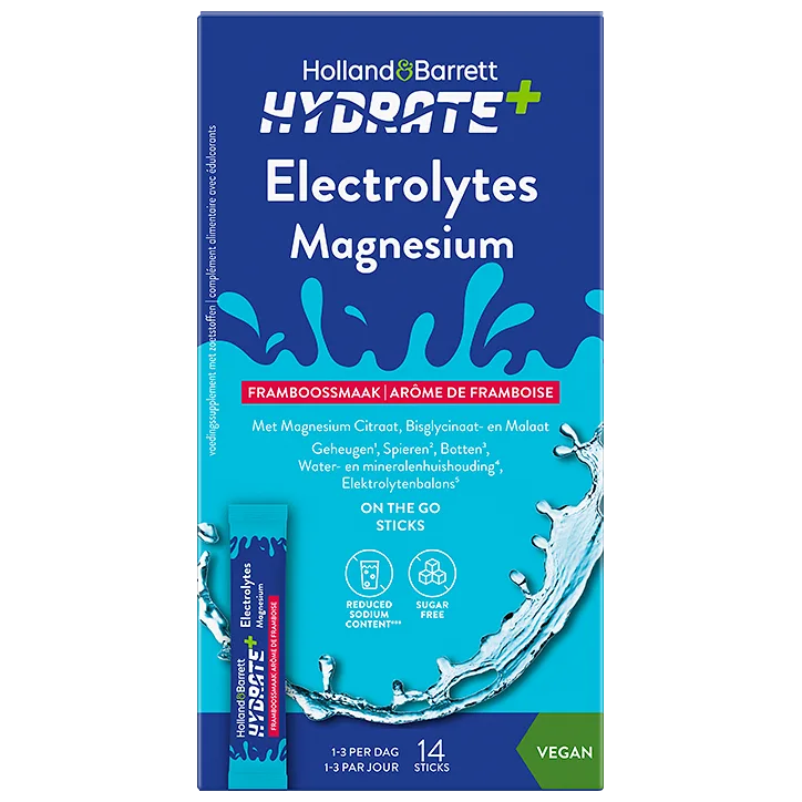 Hydrate+ Elektrolyten Magnesium 14 sticks