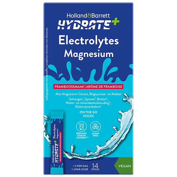 Hydrate+ Elektrolyten Magnesium 14 sticks