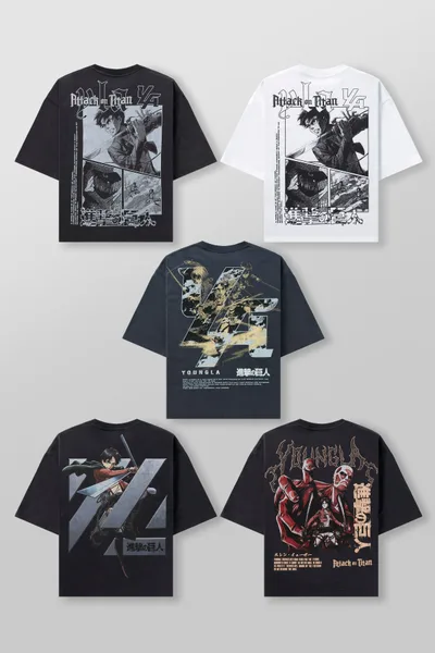 4186 AOT© x YLA Cropped Tees