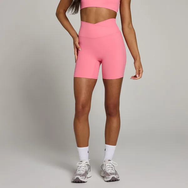 MP Tempo short voor dames Kauwgomroze L