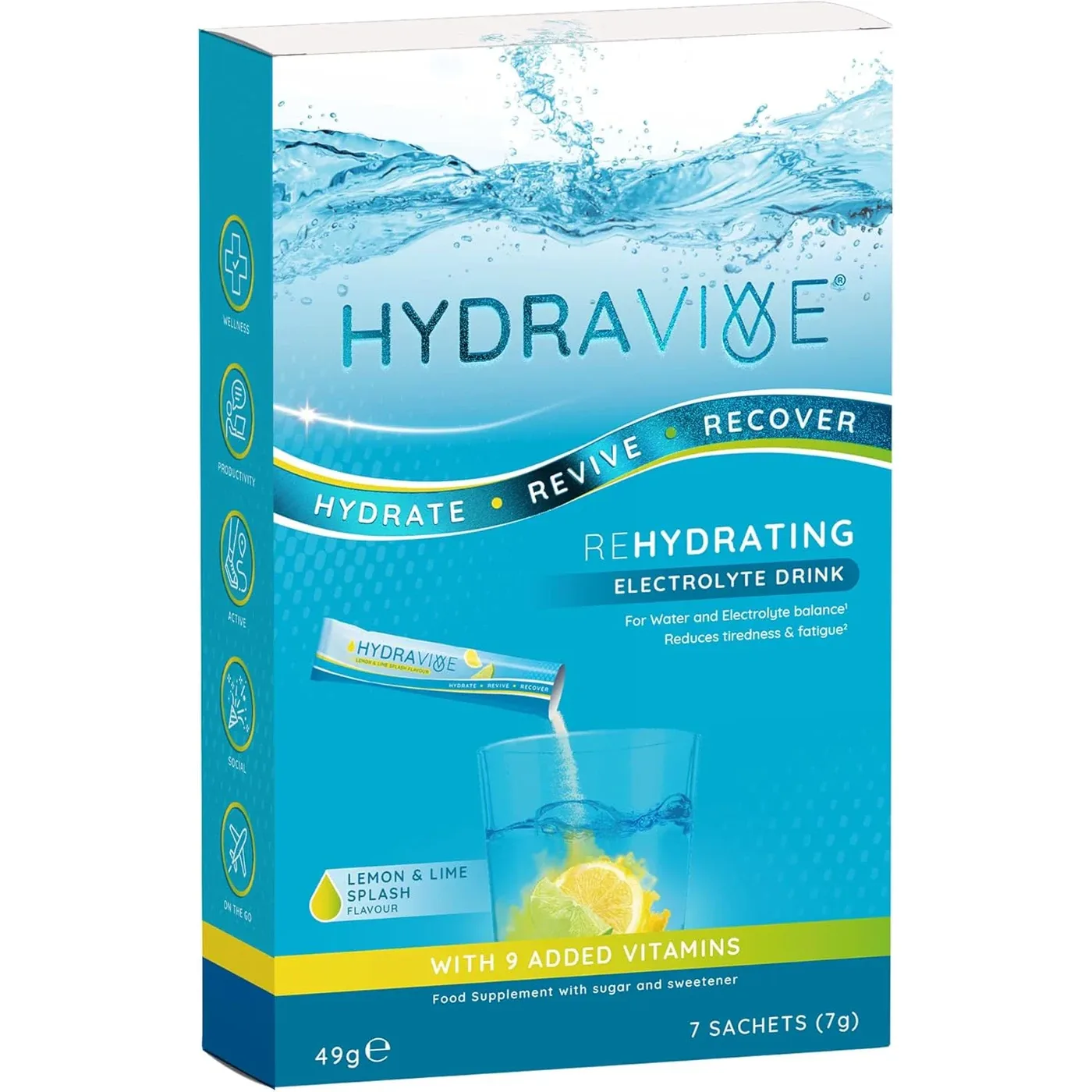 Hydravive Electrolytes Powder