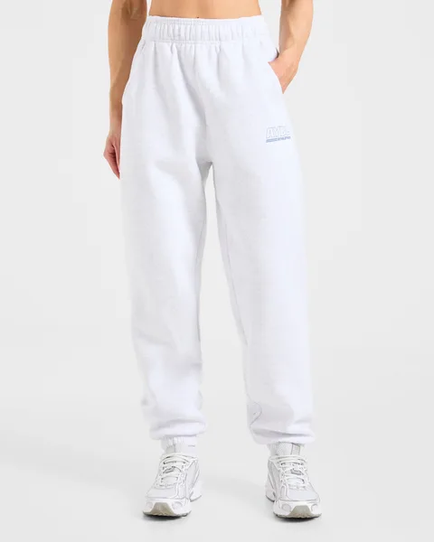 Athletics Track Oversized Joggers – Heather
