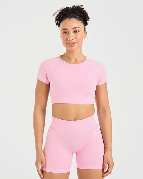 Adapt Seamless Crop Top – Spring