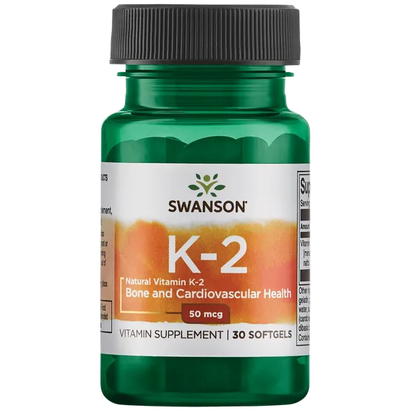 Ultra Natural Vitamina K2 (menaquinone-7) 50mcg