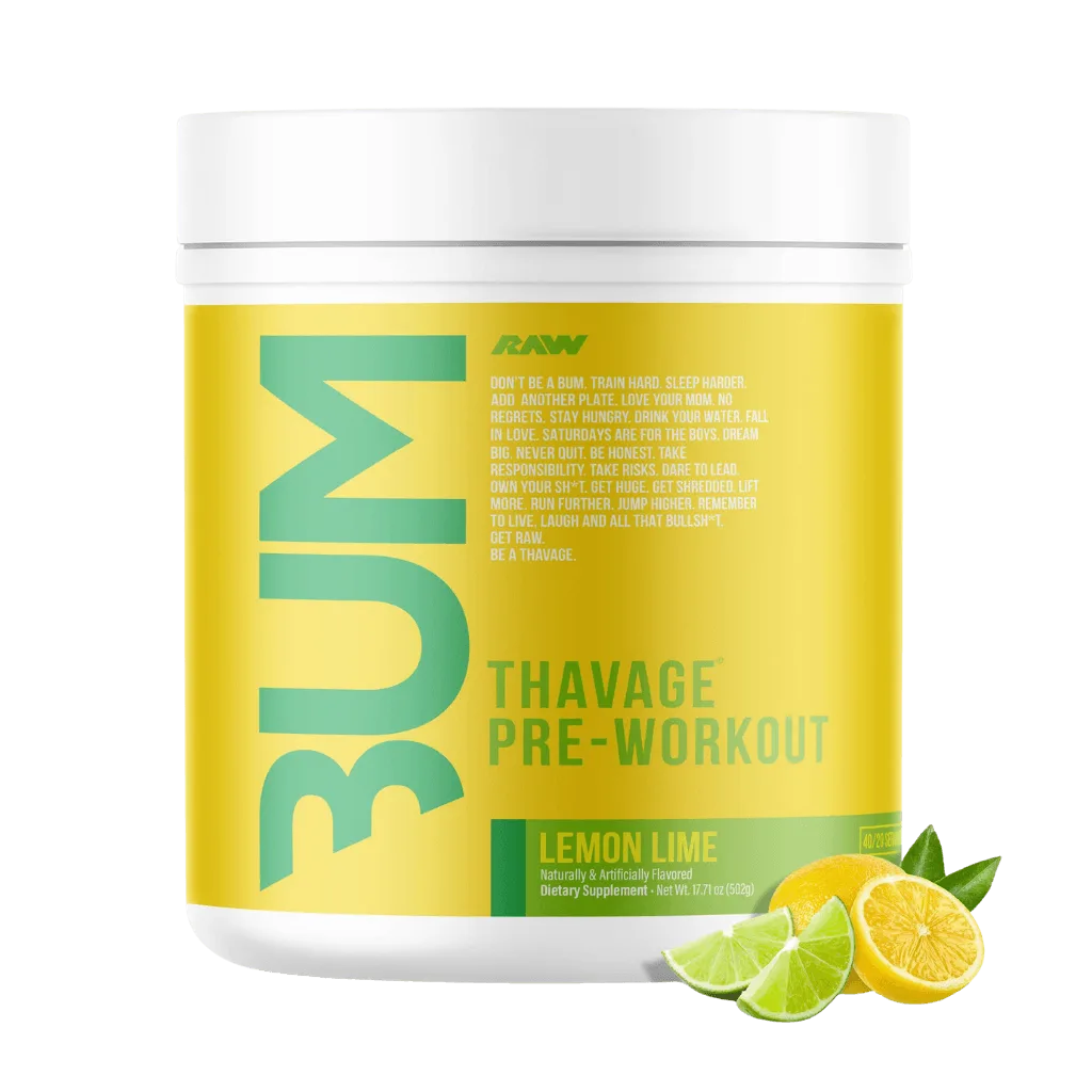 Thavage CBUM Pre-Workout Powder