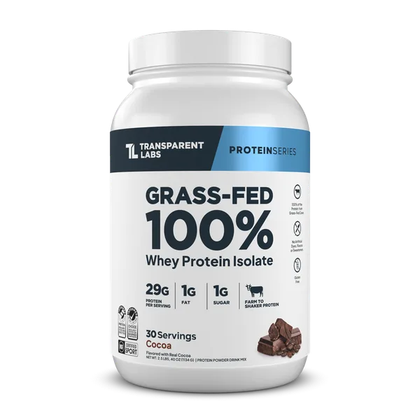 Grass-Fed Whey Protein Isolate Cocoa