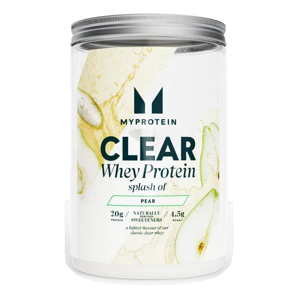 Clear Whey Protein Isolate – Pear Splash