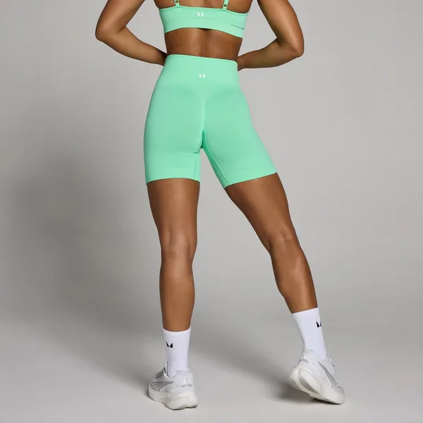 MP Dames Tempo Naadloze Scrunch Short Mintgroen XL