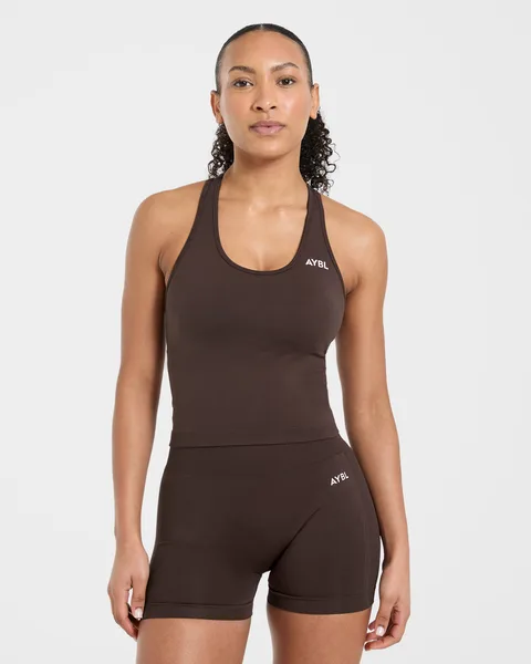 Empower Seamless Tank Top Cocoa