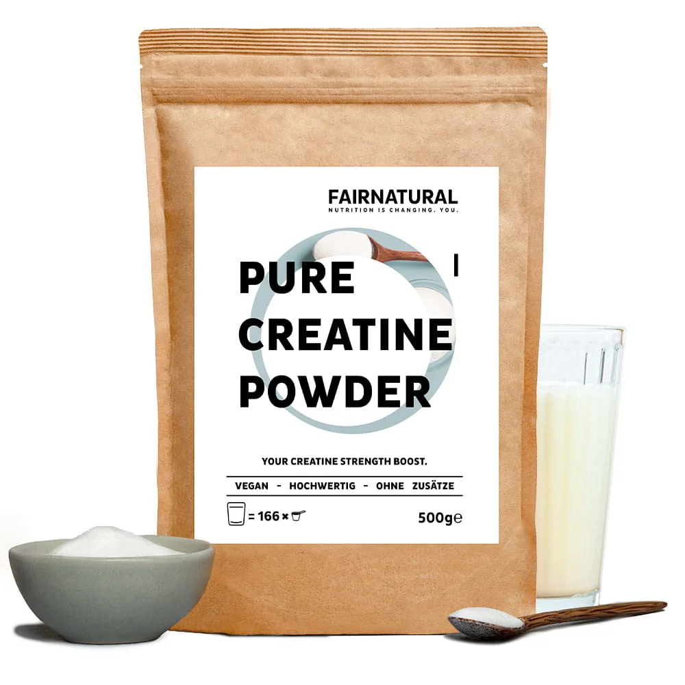 Fairnatural Kreatin Monohydrat Pulver