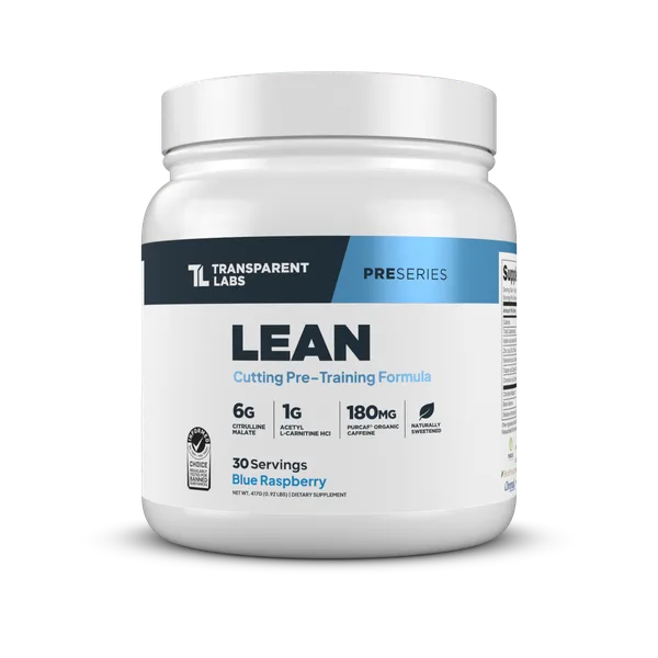 Lean Pre-Workout Blue