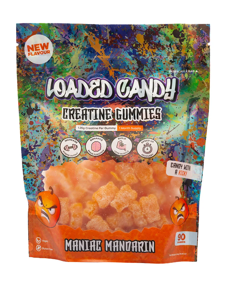 Creatine Gummies Maniac Mandarin 30 Serves
