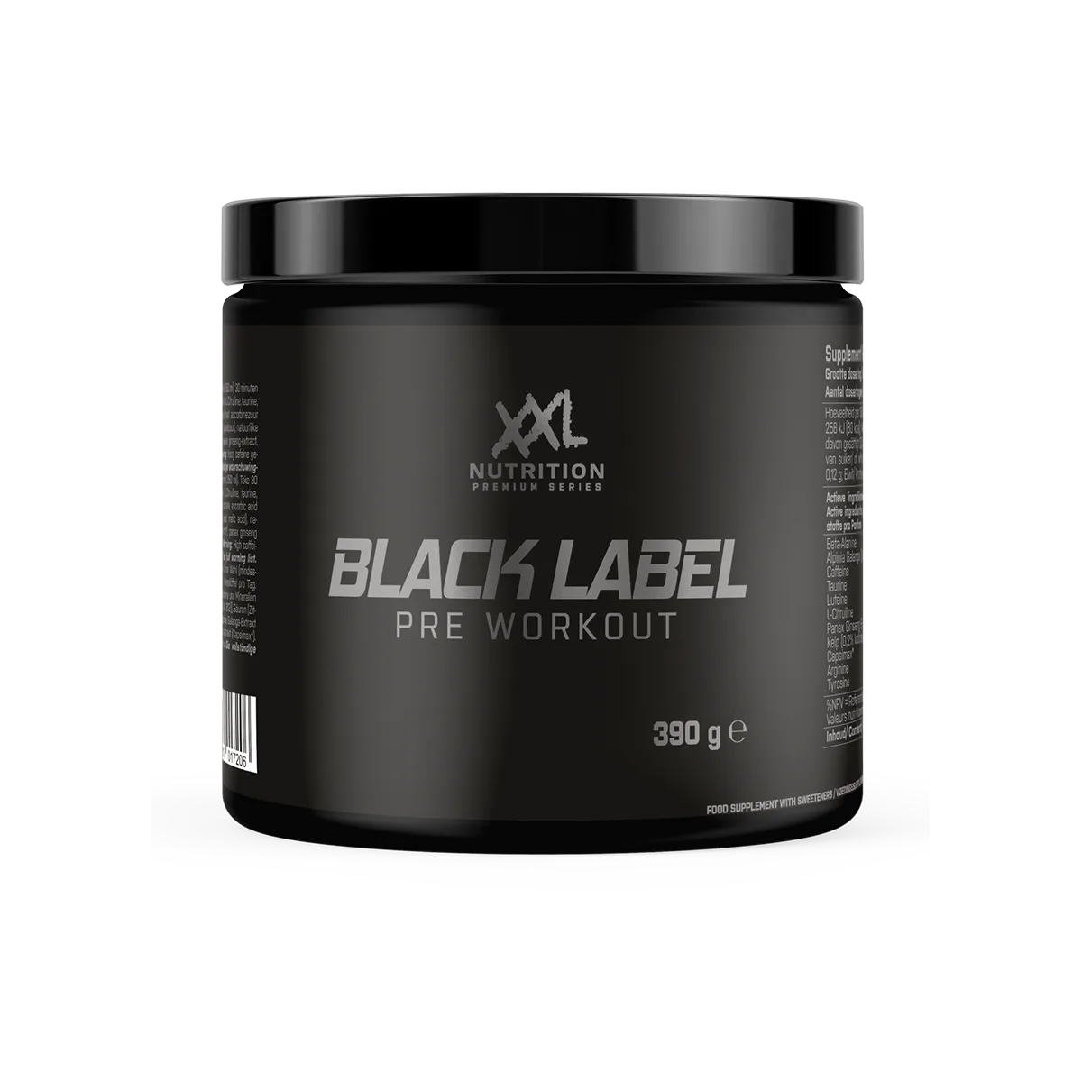 Label Pre-Workout