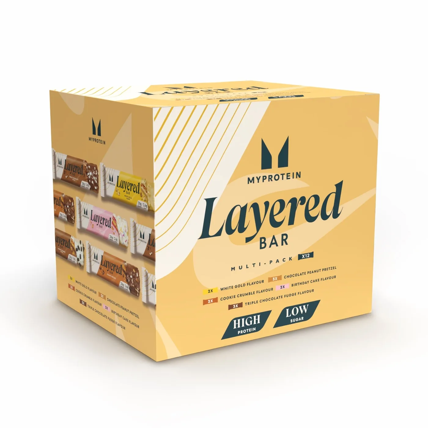 Layered Protein Bar Variety Pack