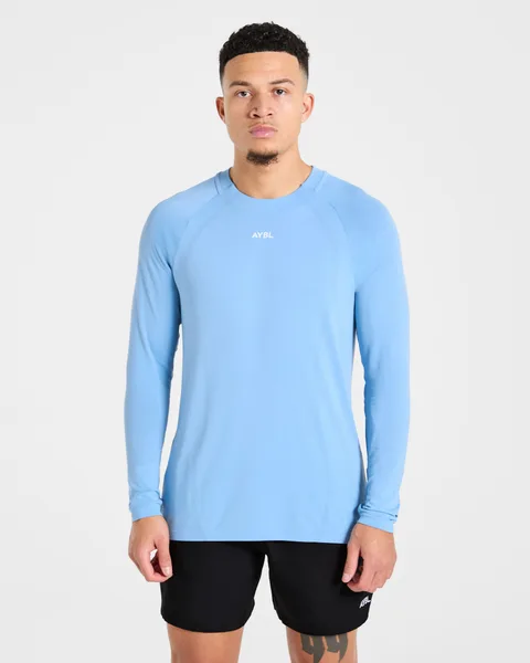 Attain Seamless Long Sleeve T Shirt – Sports