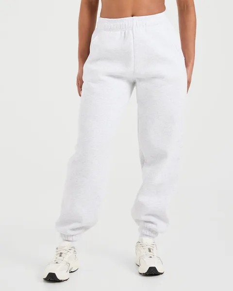 Classic Plush Oversized Joggers Heather