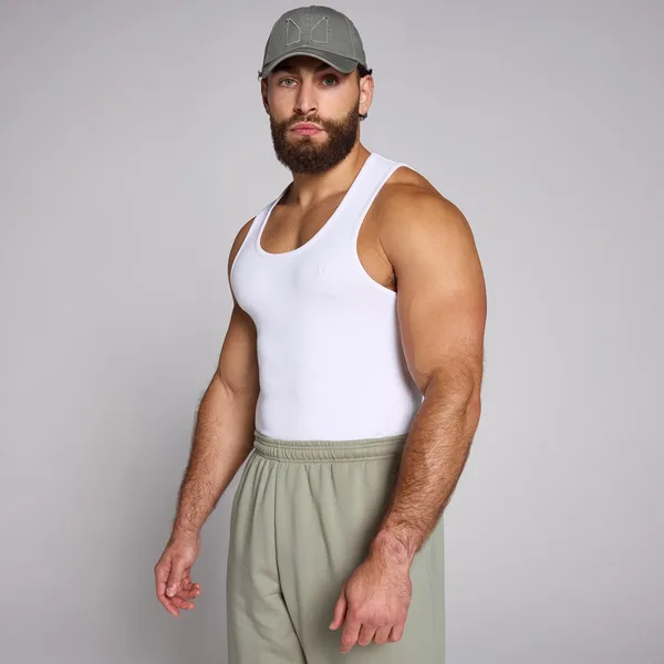 MP Men's Lift Ribbed Muscle Fit Tank L