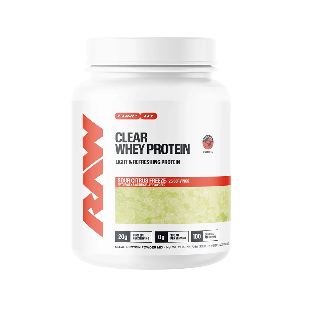 Raw Clear Whey Protein Sour Citrus Freeze