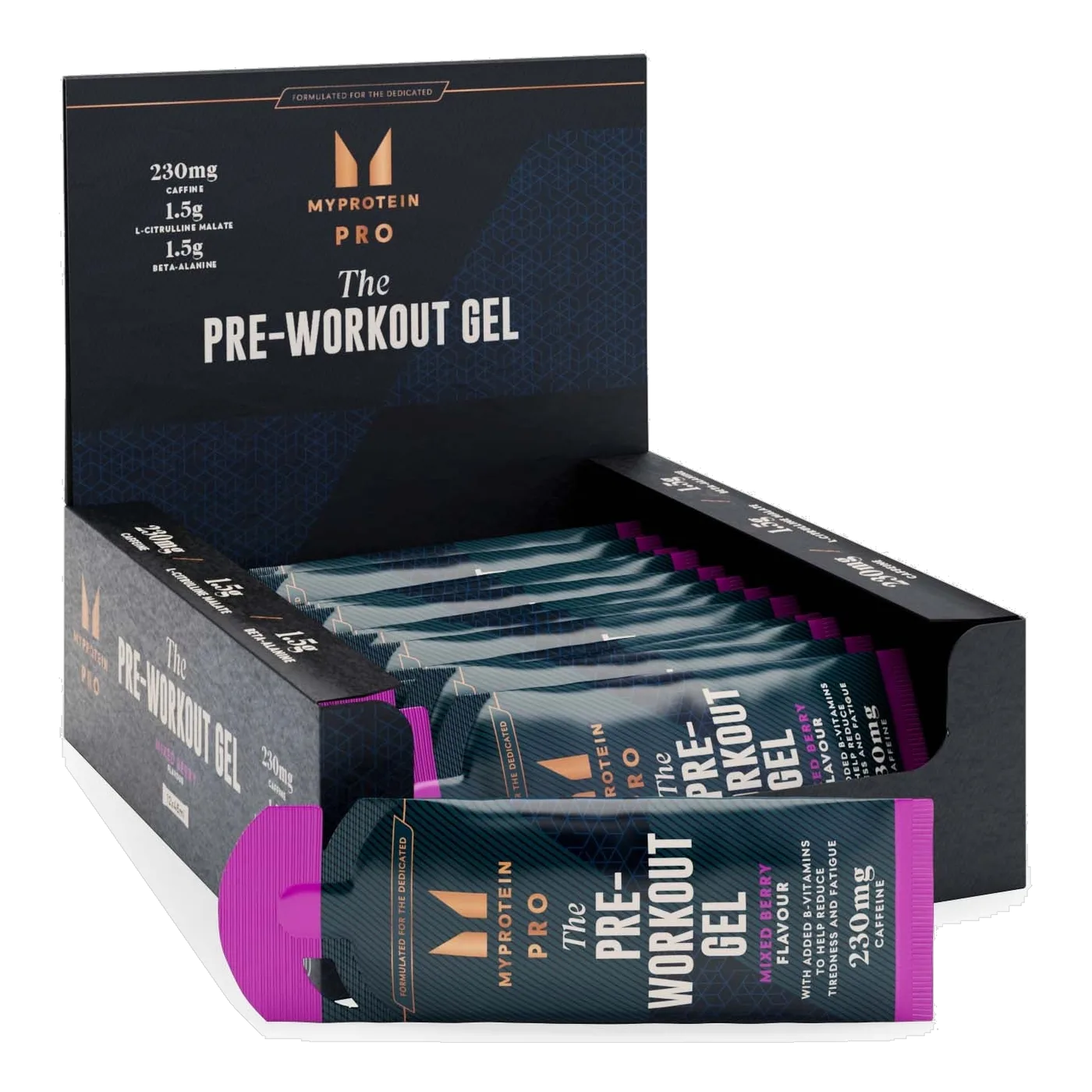 Pre-Workout Gel Gemixte Bessen