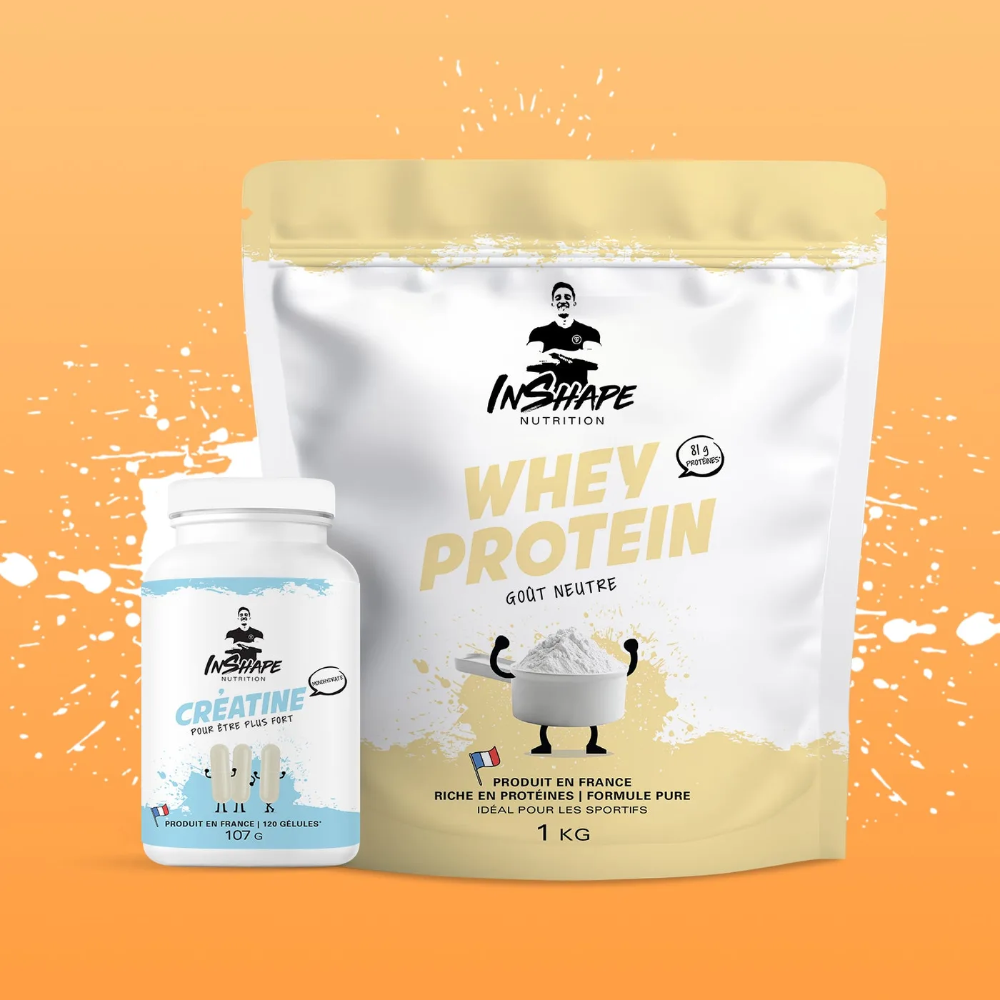 Pack Étudiant — Whey Protein + Créatine