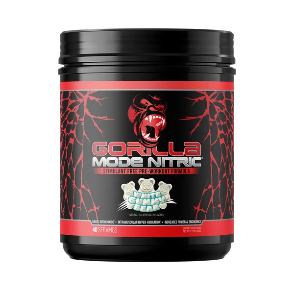 Gorilla Mode Nitric White Gummy Bear