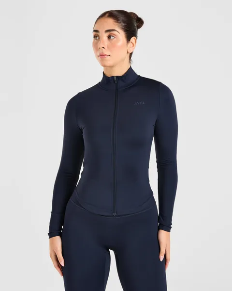 Sculpt Zip Jacket Deep
