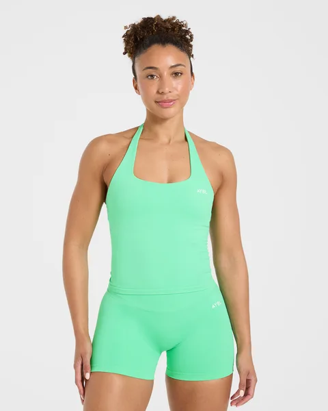 Enhance Seamless Halterneck Top –