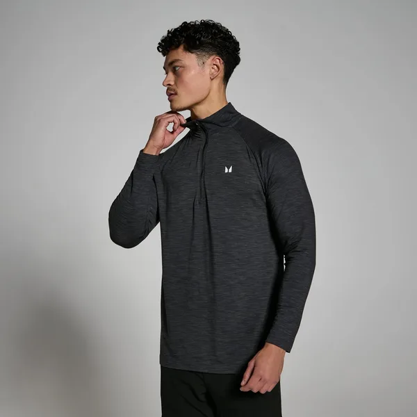 MP Performance shirt met kwartrits voor heren Gemêleerd L