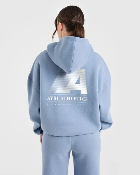 Retro Athletics Oversized Hoodie Vintage