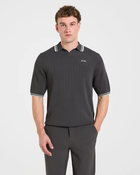 Classic Knitted Polo –