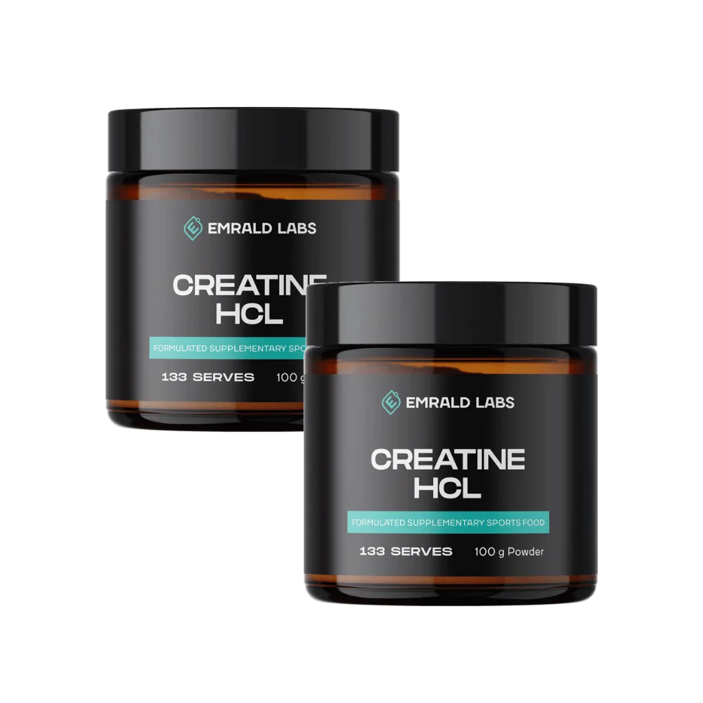 Creatine HCL Twin Pack 2×100g