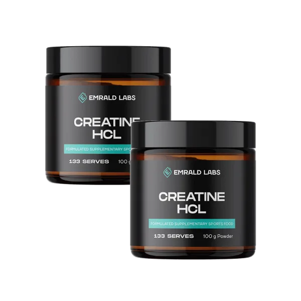 Creatine HCL Twin Pack 2×100g