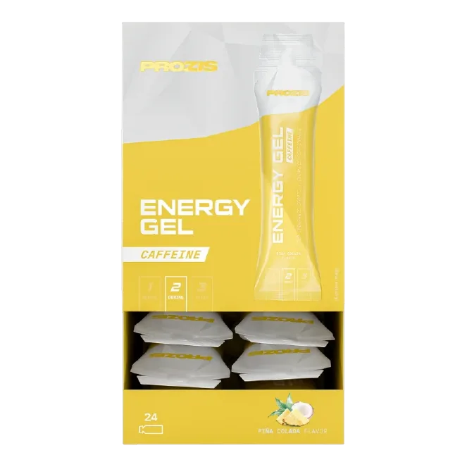 Energy Gel + Koffein Piña Colada 24x50g
