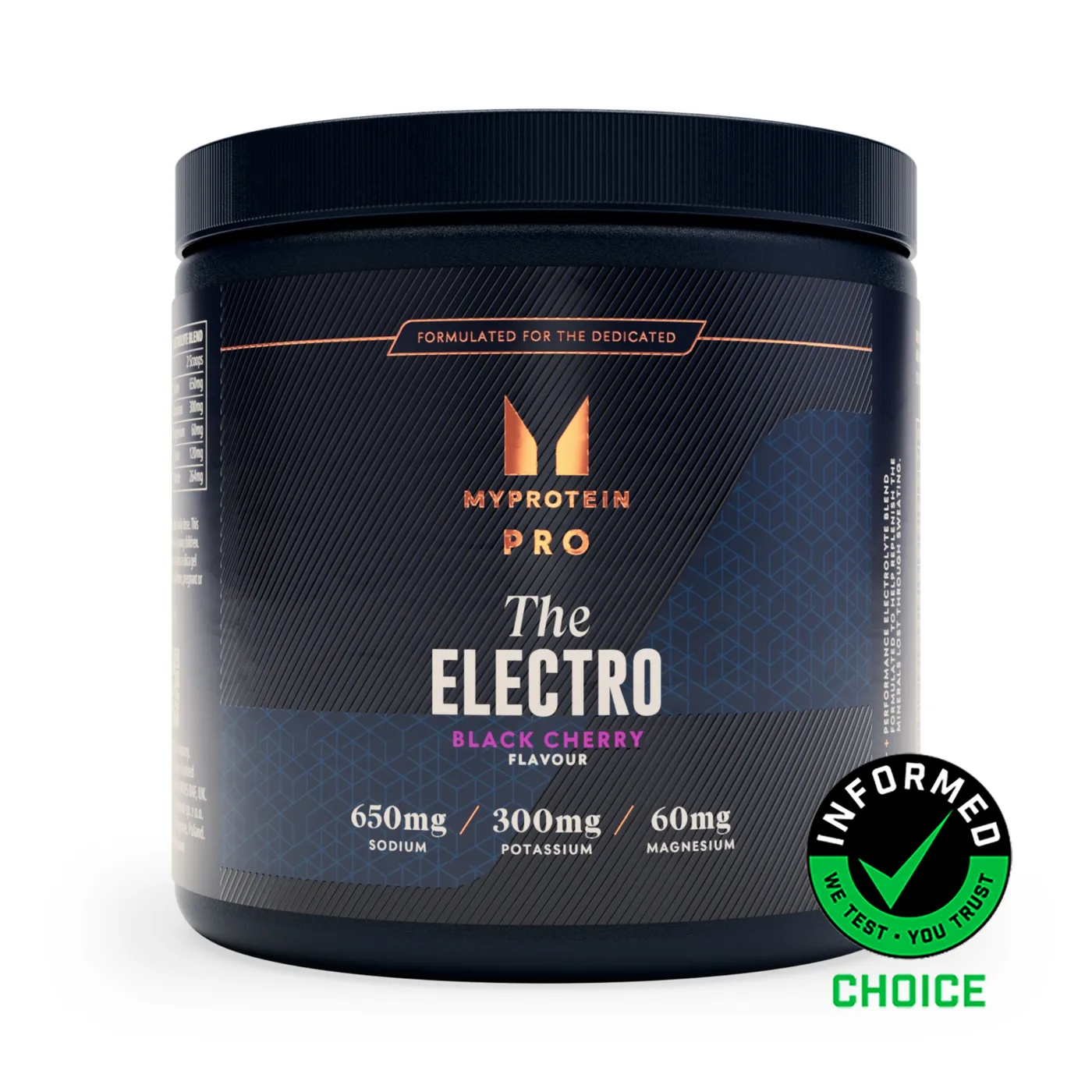 THE Electro Electrolyte Powder Black