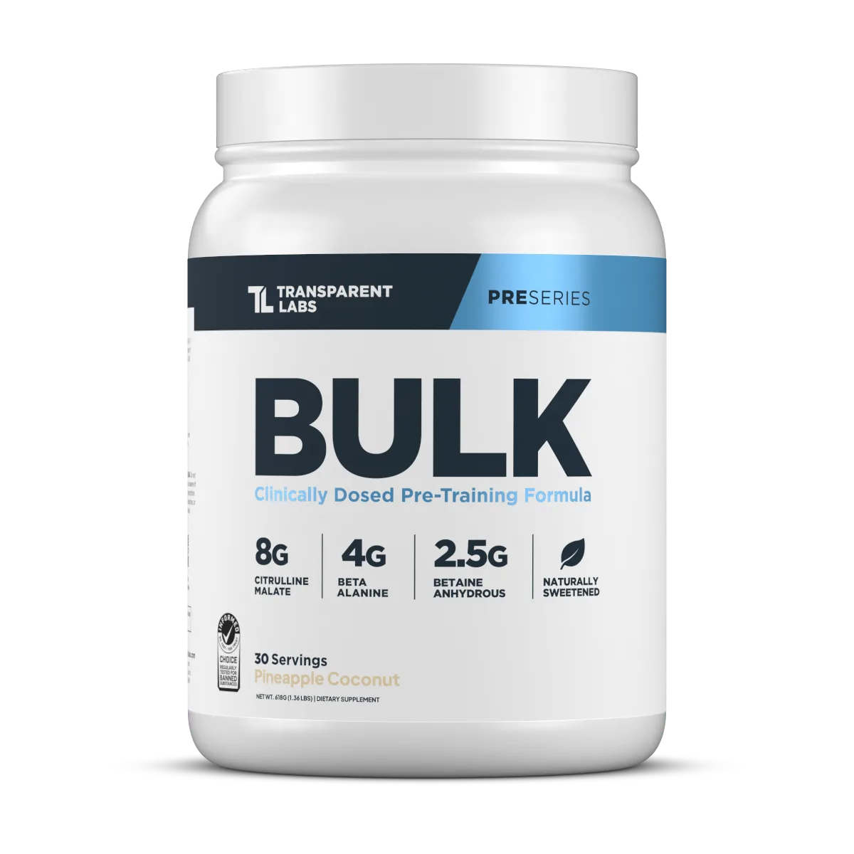 Bulk Pre-Workout Pineapple