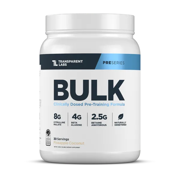 Bulk Pre-Workout Pineapple